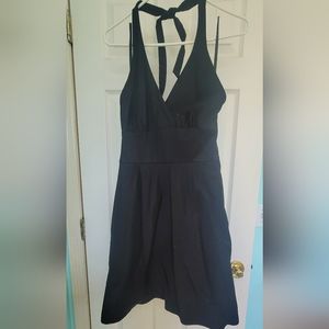 Black Halter Dress